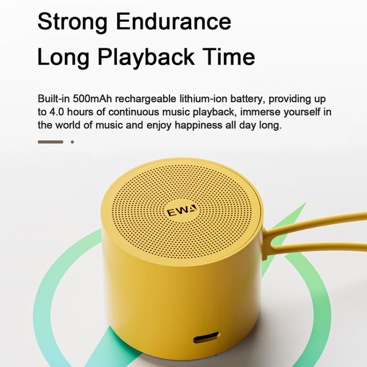 EWA A127 Outdoor IPX5 Waterproof Portable Mini TWS Wireless Bluetooth Speaker(Pink) - free shipping - PMC Jewellery - Order now!