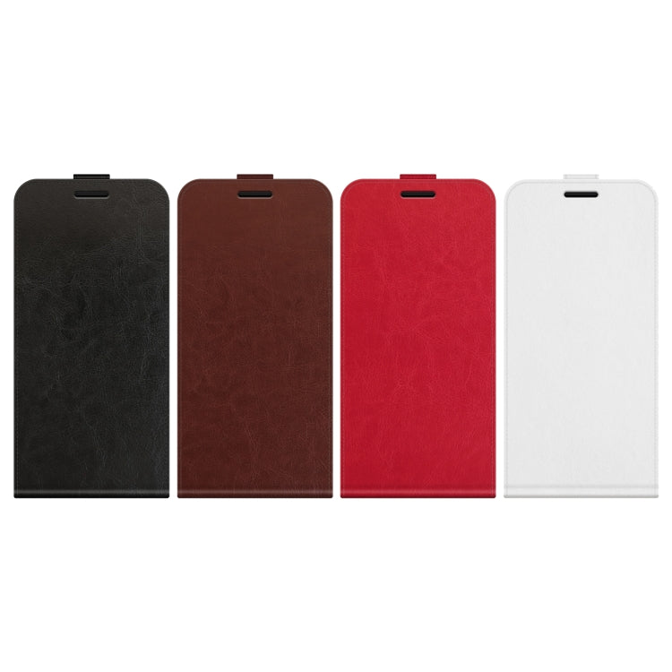 For OPPO A58 4G R64 Texture Single Vertical Flip Leather Phone Case(Black) - OPPO Cases by PMC TechLife | Online Shopping South Africa | PMC TechLife | Buy Now Pay Later Mobicred