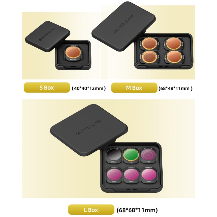 For DJI OSMO Pocket 3 Sunnylife Camera Lens Magnetic Metal Filter, Filter:4 in 1 MCUV CPL ND32/64 - Lens Accessories by Sunnylife | Online Shopping South Africa | PMC TechLife | Buy Now Pay Later Mobicred