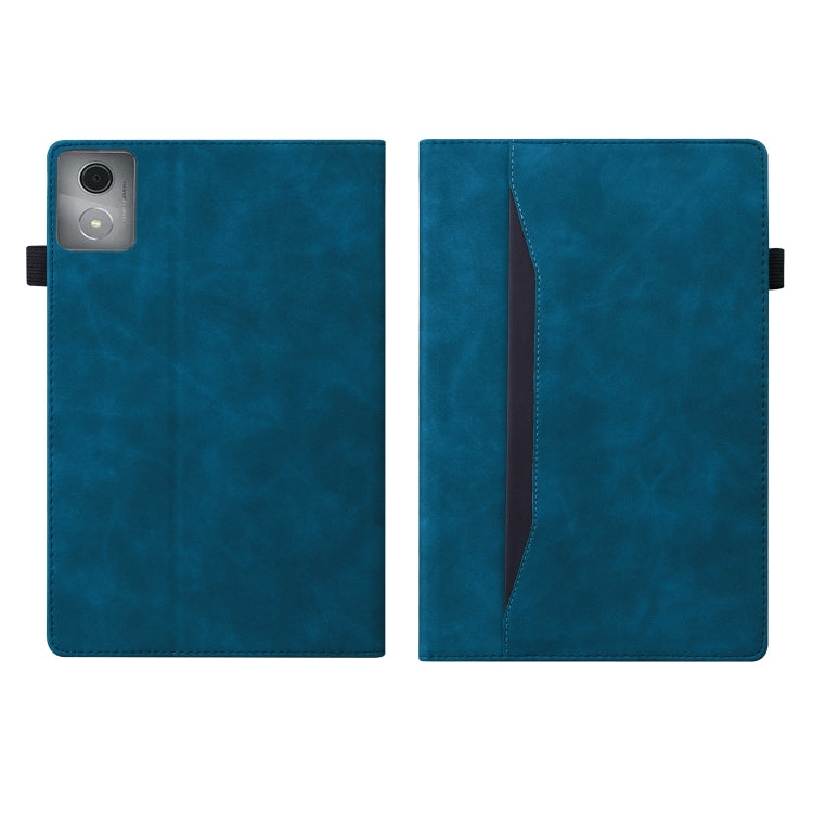 For Lenovo Tab K11 Plus / M11 Plus Business Shockproof Horizontal Flip Leather Tablet Case(Blue) - Lenovo by PMC TechLife | Online Shopping South Africa | PMC TechLife | Buy Now Pay Later Mobicred