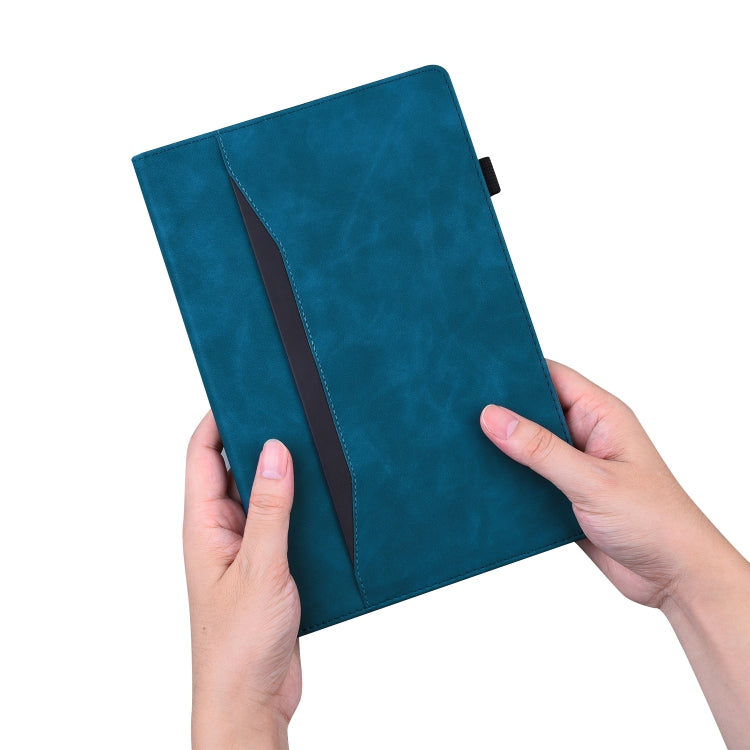 For Lenovo Tab K11 Plus / M11 Plus Business Shockproof Horizontal Flip Leather Tablet Case(Blue) - Lenovo by PMC TechLife | Online Shopping South Africa | PMC TechLife | Buy Now Pay Later Mobicred