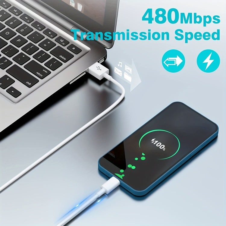 USB to Type-C Fast Charging Data Cable, Length: 1m - free shipping - PMC TechLife - Order now!