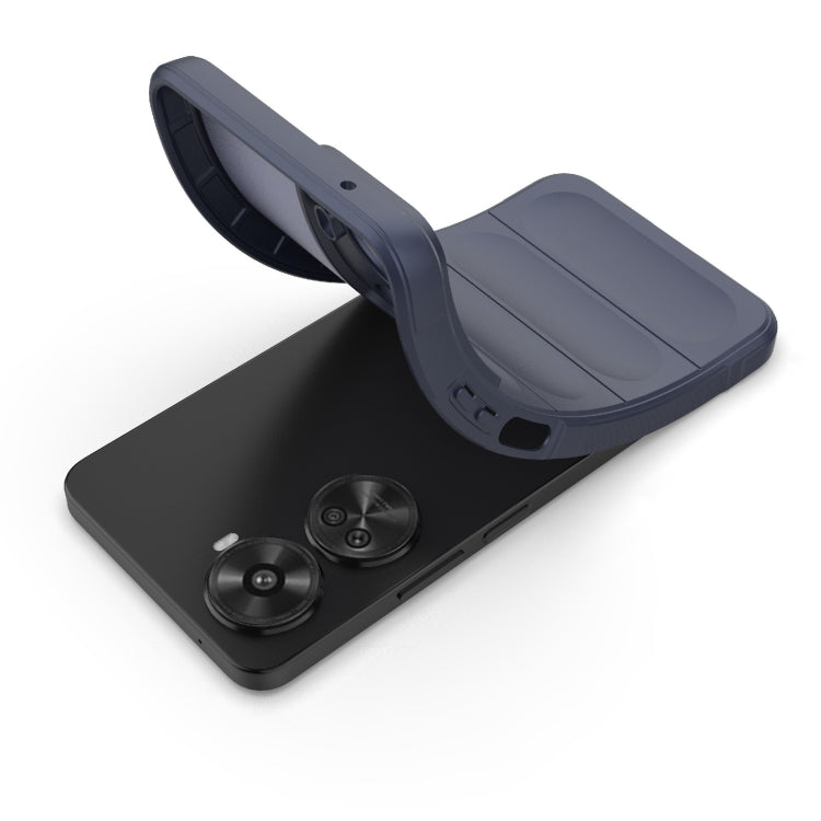 For Huawei nova 11 SE Magic Shield TPU + Flannel Phone Case(Dark Blue) - Huawei Cases by PMC TechLife | Online Shopping South Africa | PMC TechLife | Buy Now Pay Later Mobicred