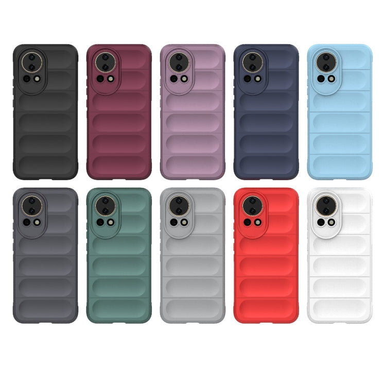 For Huawei nova 12 5G Magic Shield TPU + Flannel Phone Case(White) - Huawei Cases by PMC TechLife | Online Shopping South Africa | PMC TechLife | Buy Now Pay Later Mobicred