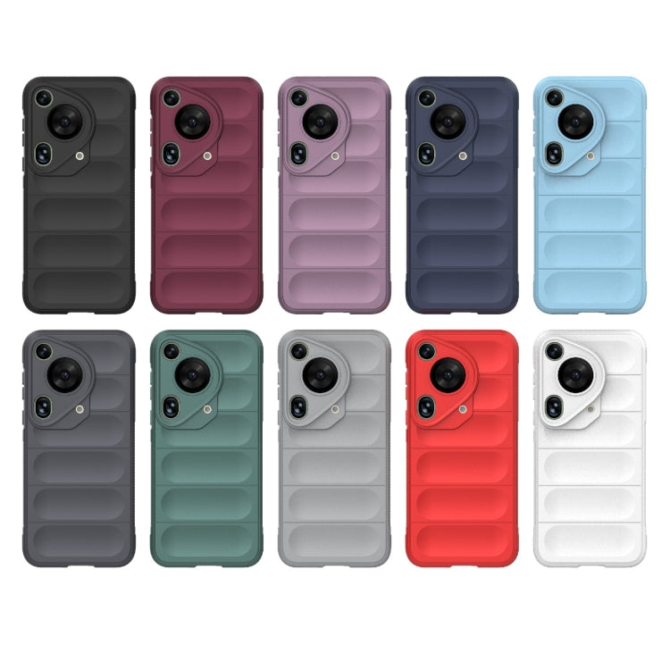 For Huawei Pura 70 Ultra Magic Shield TPU + Flannel Phone Case(Purple) - Huawei Cases by PMC TechLife | Online Shopping South Africa | PMC TechLife | Buy Now Pay Later Mobicred