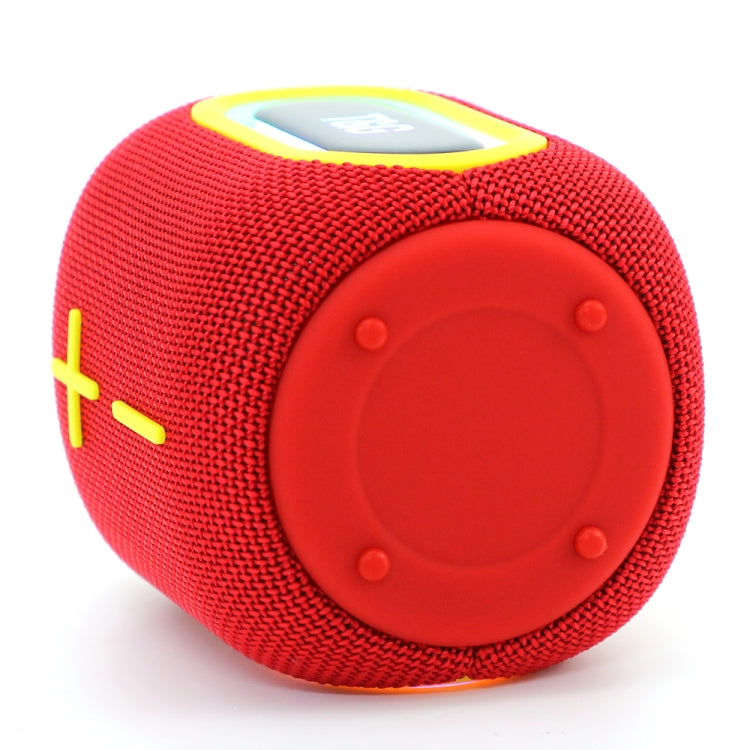 T&G TG664 LED Portable Subwoofer Wireless Bluetooth Speaker(Red) - Desktop Speaker by T&G | Online Shopping South Africa | PMC Jewellery | Buy Now Pay Later Mobicred