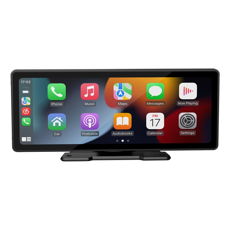 B5303 10.26 inch Portable Car MP5 Player Support CarPlay / Android Auto(Black) - Car MP3 & MP4 & MP5 by PMC TechLife | Online Shopping South Africa | PMC TechLife