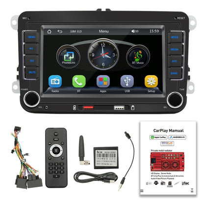 F9070 For Volkswagen 7 inch Portable Car MP5 Player Support CarPlay / Android Auto(Black) - Car MP3 & MP4 & MP5 by PMC Jewellery | Online Shopping South Africa | PMC Jewellery