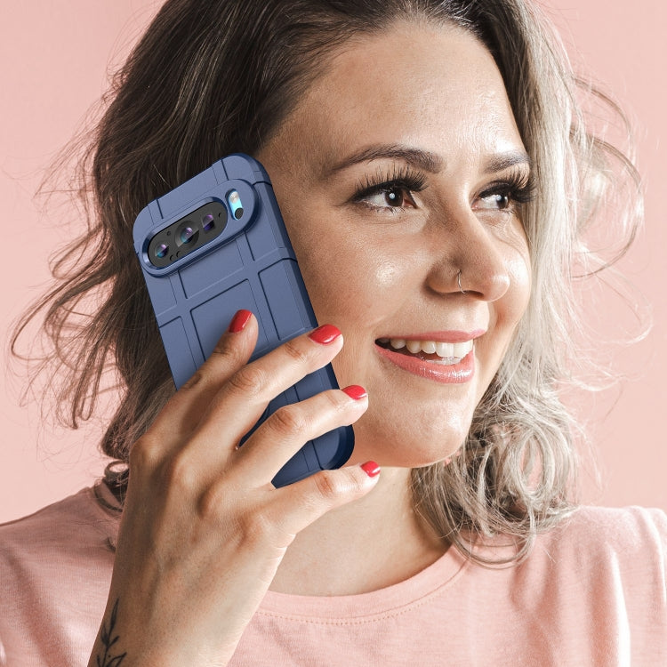 For Google Pixel 9 Full Coverage Shockproof TPU Phone Case(Blue) - Google Cases by PMC TechLife | Online Shopping South Africa | PMC TechLife | Buy Now Pay Later Mobicred