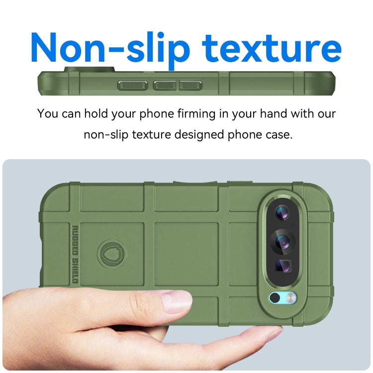 For Google Pixel 9 Full Coverage Shockproof TPU Phone Case(Green) - Google Cases by PMC TechLife | Online Shopping South Africa | PMC TechLife | Buy Now Pay Later Mobicred