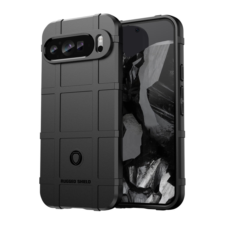 For Google Pixel 9 Pro Full Coverage Shockproof TPU Phone Case(Black) - Google Cases by PMC TechLife | Online Shopping South Africa | PMC TechLife | Buy Now Pay Later Mobicred