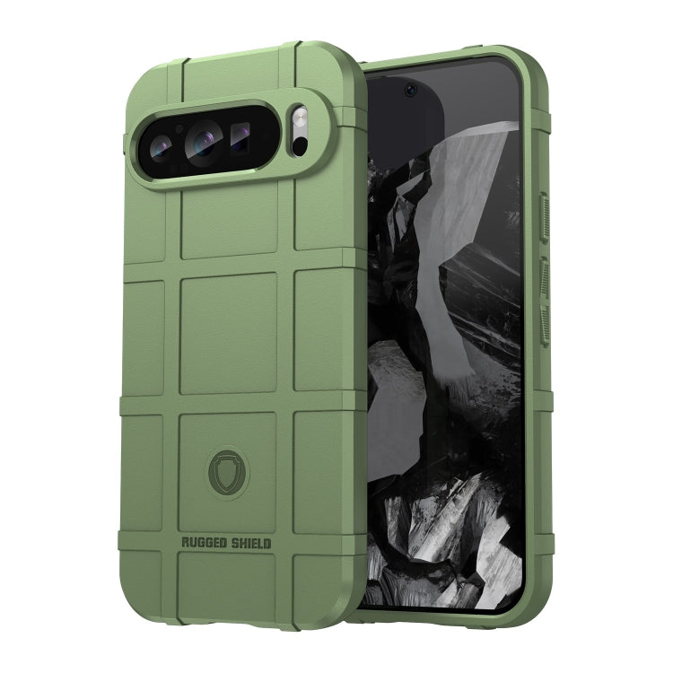 For Google Pixel 9 Pro Full Coverage Shockproof TPU Phone Case(Green) - Google Cases by PMC TechLife | Online Shopping South Africa | PMC TechLife | Buy Now Pay Later Mobicred