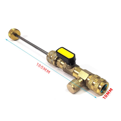 CP-4091 T6 Spool Remover Installation Tool with Dual Size SAE 1/4 and 5/16 Ports(Gold) - Booster Cable & Clip by PMC Jewellery | Online Shopping South Africa | PMC Jewellery