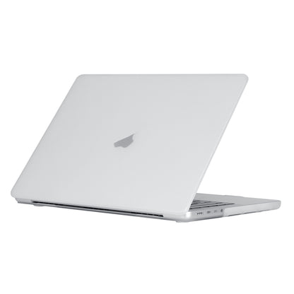 For MacBook Pro 16 inch M3 Laptop Matte Style Protective Case(Transparent) - MacBook Pro Cases by PMC Jewellery | Online Shopping South Africa | PMC Jewellery | Buy Now Pay Later Mobicred