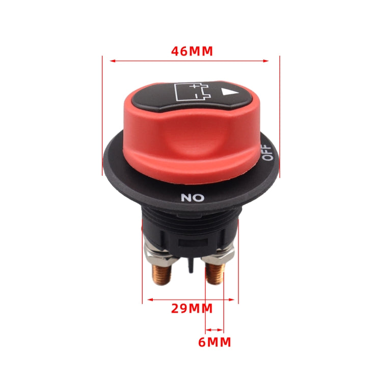CP-4364 Yacht RV 150A Battery DC Switch(Black) - Car Switches by PMC TechLife | Online Shopping South Africa | PMC TechLife | Buy Now Pay Later Mobicred