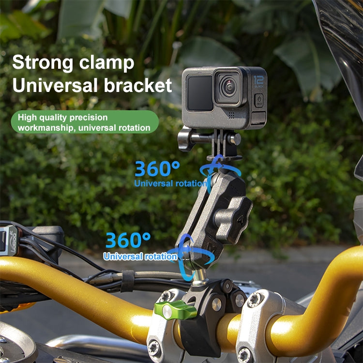 RUIGPRO Crab Clamp Action Camera Bracket Dual-Head Crab with Selfie Stick - free shipping - PMC TechLife - Order now!
