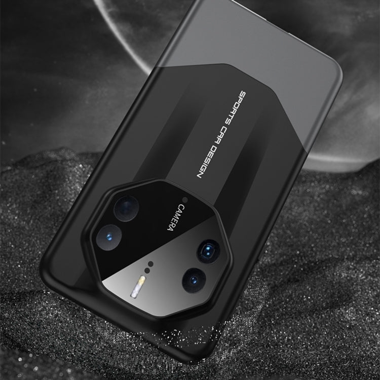 For Huawei Mate 50 GKK Imitation Ultimate Design All-inclusive Shockproof Phone Case(Balck) - Huawei Cases by GKK | Online Shopping South Africa | PMC Jewellery | Buy Now Pay Later Mobicred