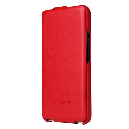 For Samsung Galaxy S24+ 5G Fierre Shann 64 Texture Vertical Flip PU Leather Phone Case(Red) - Galaxy S24+ 5G Cases by FIERRE SHANN | Online Shopping South Africa | PMC Jewellery | Buy Now Pay Later Mobicred