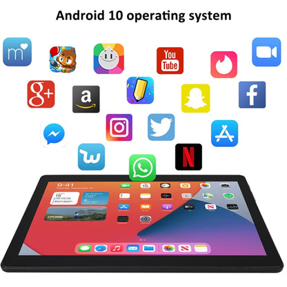 T12 3G Network Tablet 10.1 inch,  2GB+32GB, Android 10 Unisoc SC7731E Quad Core CPU Support Dual SIM Google Play(Black) - 10.1 inch by PMC Jewellery | Online Shopping South Africa | PMC Jewellery