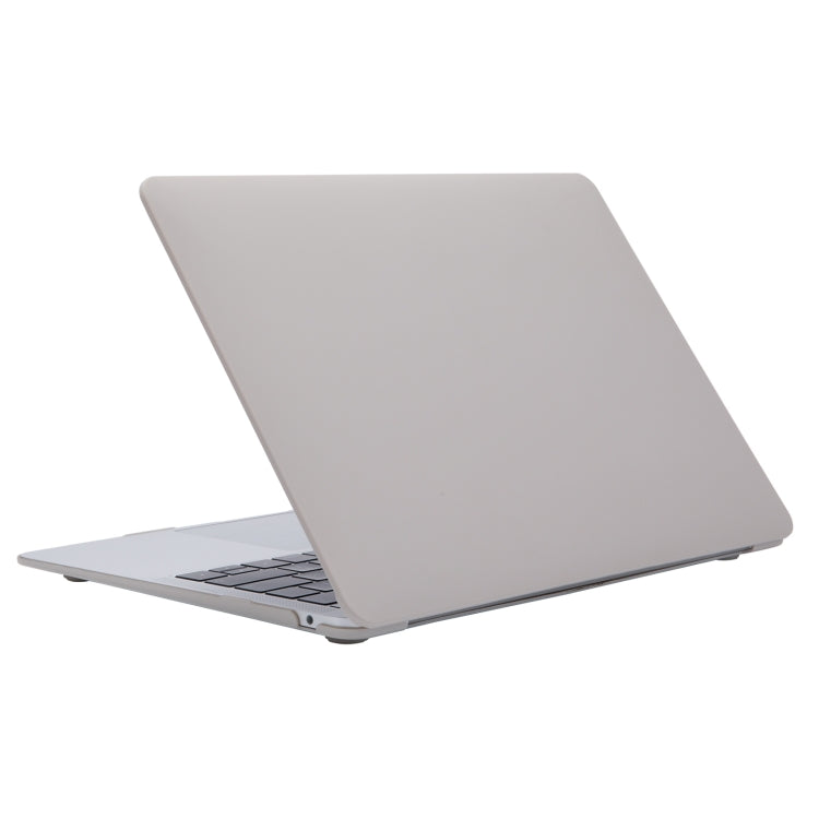 For MacBook Pro 16 inch M3 Max Cream Style Laptop Plastic Protective Case(Rock Grey) - MacBook Pro Cases by PMC Jewellery | Online Shopping South Africa | PMC Jewellery | Buy Now Pay Later Mobicred