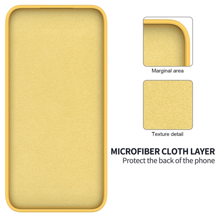 For Infinix Zero 30 4G Solid Color Liquid Silicone Dropproof Full Coverage Protective Case(Yellow) - Infinix Cases by PMC TechLife | Online Shopping South Africa | PMC TechLife | Buy Now Pay Later Mobicred