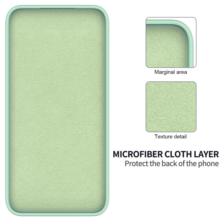 For Xiaomi Redmi K70/K70 Pro Solid Color Liquid Silicone Dropproof Full Coverage Phone Case(Green) - K70 Pro Cases by PMC Jewellery | Online Shopping South Africa | PMC Jewellery | Buy Now Pay Later Mobicred