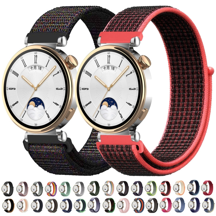 18mm Universal Nylon Loop Watch Band(Seashell) - 18mm Bands by PMC TechLife | Online Shopping South Africa | PMC TechLife | Buy Now Pay Later Mobicred