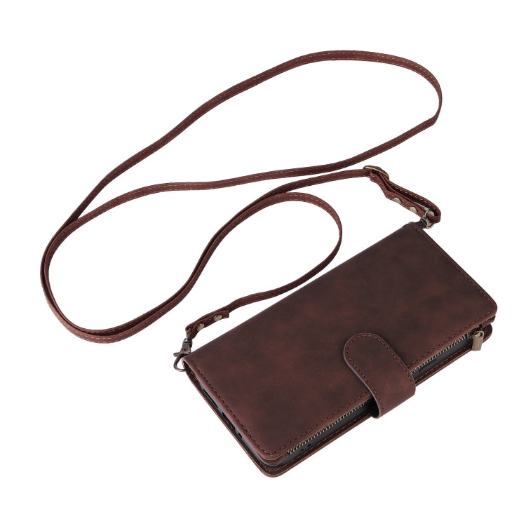 For Google Pixel 9 Pro Multifunctional Multi-Card Wallet Phone Leather Case(Coffee) - Google Cases by PMC TechLife | Online Shopping South Africa | PMC TechLife | Buy Now Pay Later Mobicred