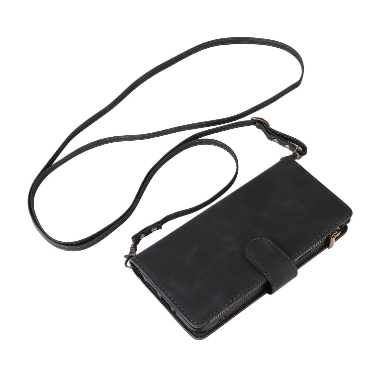 For Google Pixel 9 Multifunctional Multi-Card Wallet Phone Leather Case(Black) - Google Cases by PMC TechLife | Online Shopping South Africa | PMC TechLife | Buy Now Pay Later Mobicred