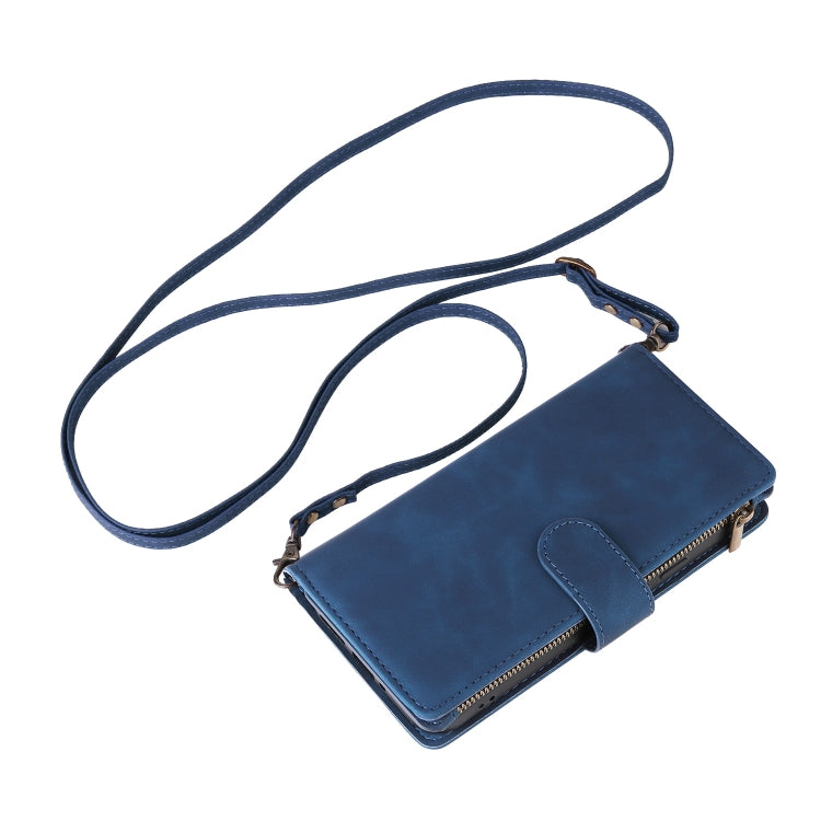 For Google Pixel 9 Multifunctional Multi-Card Wallet Phone Leather Case(Blue) - Google Cases by PMC TechLife | Online Shopping South Africa | PMC TechLife | Buy Now Pay Later Mobicred