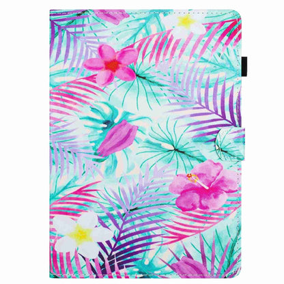 For iPad 11 Pro 2024 / 2020 / Air 4 10.9 Painted Pattern Stitching Smart Leather Tablet Case(Bougainvillea) - iPad Air (2022) / (2020) 10.9 Cases by PMC Jewellery | Online Shopping South Africa | PMC Jewellery | Buy Now Pay Later Mobicred