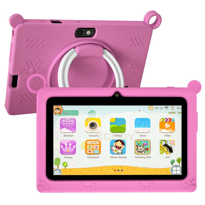 A133 7 inch Kid Tablet with Silicone Case,  2GB+32GB, Android 11 Allwinner A133 Quad Core CPU Support Parental Control Google Play(Pink) -  by PMC Jewellery | Online Shopping South Africa | PMC Jewellery