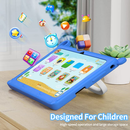 A133 7 inch Kid Tablet with Silicone Case,  2GB+32GB, Android 11 Allwinner A133 Quad Core CPU Support Parental Control Google Play(Blue) -  by PMC Jewellery | Online Shopping South Africa | PMC Jewellery