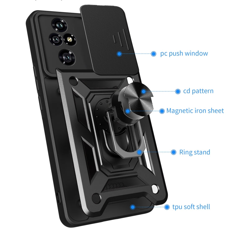 For Honor 200 Pro Sliding Camera Cover Design TPU+PC Phone Case(Red) - free shipping - PMC TechLife - Order now!