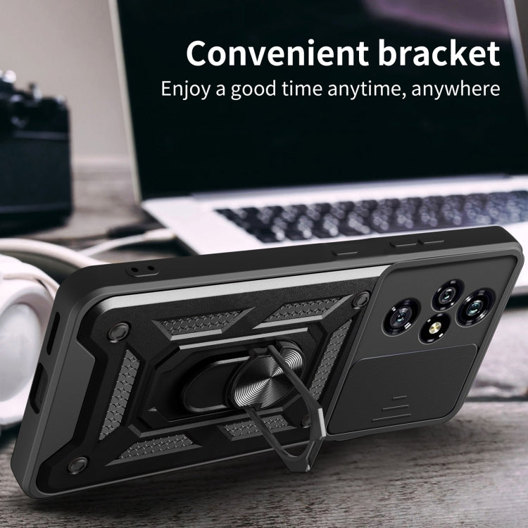 For Honor 200 Pro Sliding Camera Cover Design TPU+PC Phone Case(Red) - free shipping - PMC TechLife - Order now!