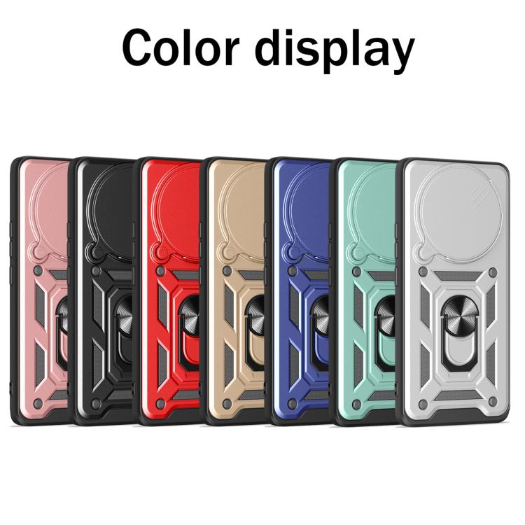 For Honor Magic7 Pro Sliding Camera Cover Design TPU+PC Phone Case(Gold) - free shipping - PMC TechLife - Order now!