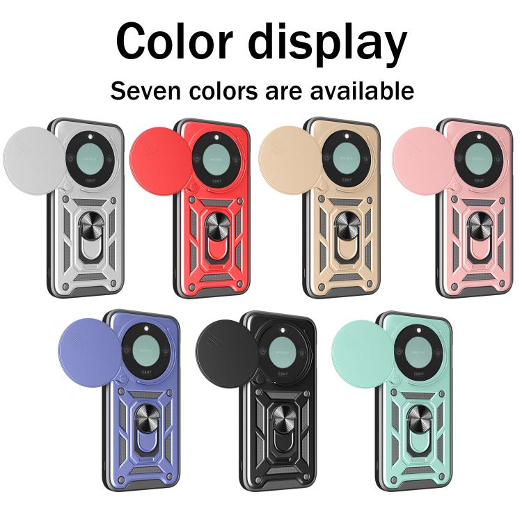 For Honor X9c Smart Sliding Camera Cover Design TPU+PC Phone Case(Rose Gold) - free shipping - PMC TechLife - Order now!