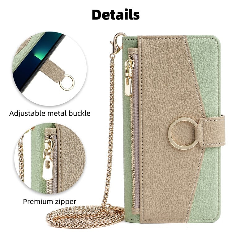 For Huawei Pura 70 Ultra 5G Crossbody Litchi Texture Leather Phone Case(Green) - Huawei Cases by PMC Jewellery | Online Shopping South Africa | PMC Jewellery | Buy Now Pay Later Mobicred