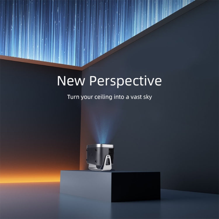A003 150 Lumens 1280x720P 360 Degree Rotating LED Mini Android Projector, Specification:AU Plug - LED Projector by PMC TechLife | Online Shopping South Africa | PMC TechLife | Buy Now Pay Later Mobicred