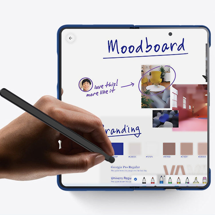 For Honor Magic V2 Integrated Skin Feel PC Phone Case with Pen / Pen Box(Transparent) - Honor Cases by PMC TechLife | Online Shopping South Africa | PMC TechLife