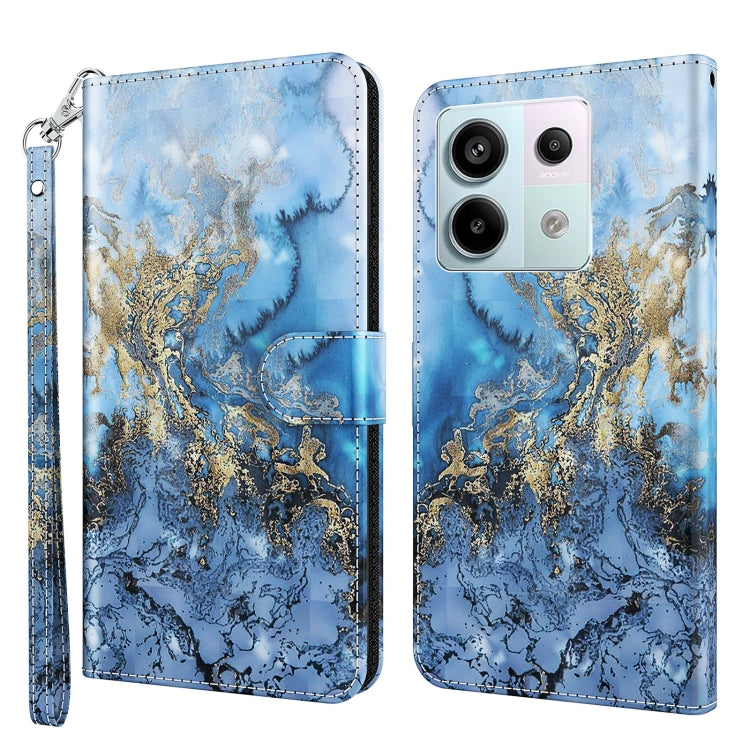 For Xiaomi Redmi Note 13 Pro 5G 3D Painting Pattern Flip Leather Phone Case(Milky Way) - Note 13 Pro Cases by PMC TechLife | Online Shopping South Africa | PMC TechLife