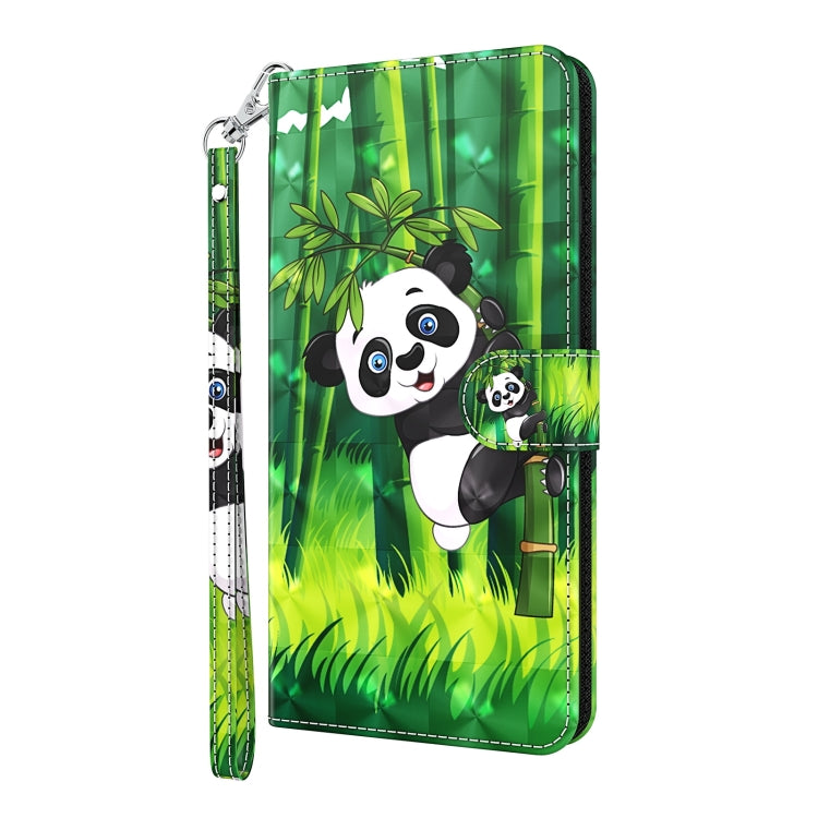For Xiaomi Redmi Note 13 Pro 5G 3D Painting Pattern Flip Leather Phone Case(Bamboo Panda) - Note 13 Pro Cases by PMC TechLife | Online Shopping South Africa | PMC TechLife | Buy Now Pay Later Mobicred