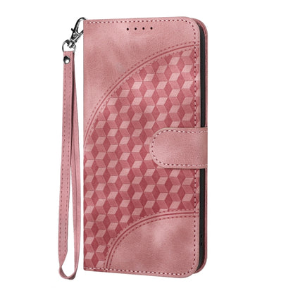 For Google Pixel 9 Pro YX0060 Elephant Head Embossed Phone Leather Case with Lanyard(Pink) - Google Cases by PMC Jewellery | Online Shopping South Africa | PMC Jewellery | Buy Now Pay Later Mobicred