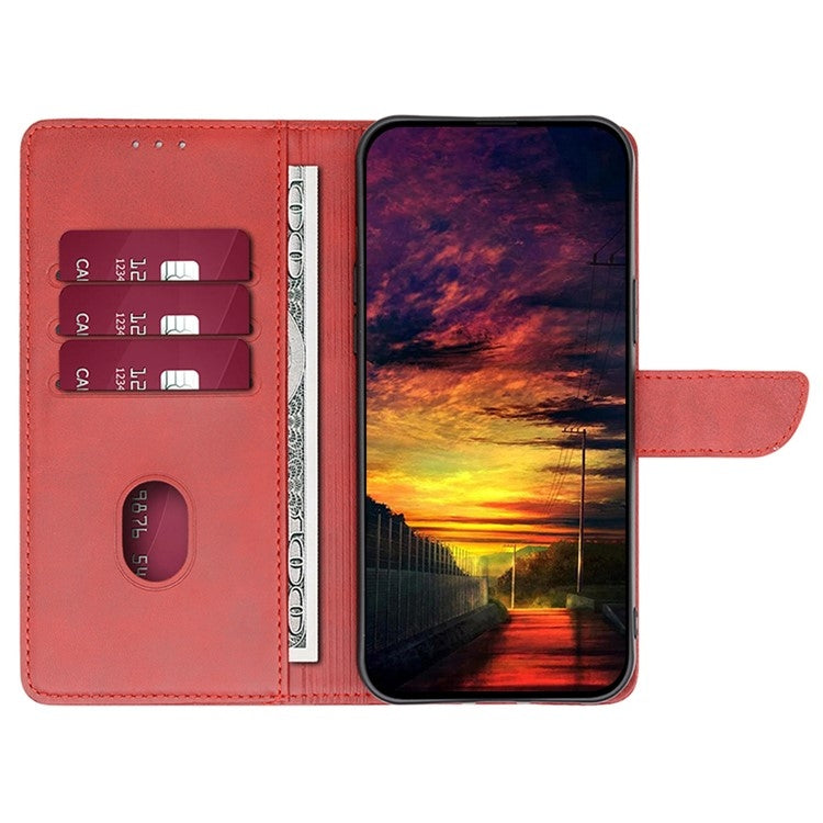 For Motorola Edge 5G 2024 Calf Texture Buckle Flip Leather Phone Case(Red) - free shipping - PMC Jewellery - Order now!