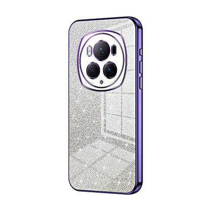 For Honor Magic6 Pro Gradient Glitter Powder Electroplated Phone Case(Purple) - Honor Cases by PMC Jewellery | Online Shopping South Africa | PMC Jewellery | Buy Now Pay Later Mobicred