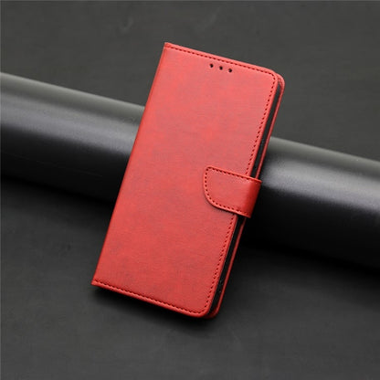 For Honor Magic6 Pro Calf Texture Buckle Flip Leather Phone Case(Red) - Honor Cases by PMC Jewellery | Online Shopping South Africa | PMC Jewellery | Buy Now Pay Later Mobicred