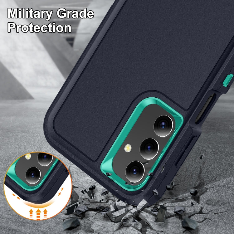 For Samsung Galaxy A15 5G Life Waterproof Rugged Phone Case(Dark Blue + Light Blue) - Galaxy Phone Cases by PMC TechLife | Online Shopping South Africa | PMC TechLife