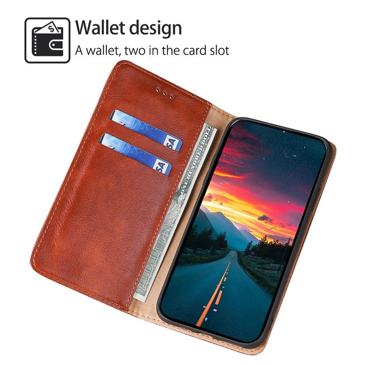 For Huawei Pura 70 Ultra Gloss Oil Solid Color Magnetic Leather Phone Case(Brown) - Huawei Cases by PMC Jewellery | Online Shopping South Africa | PMC Jewellery | Buy Now Pay Later Mobicred