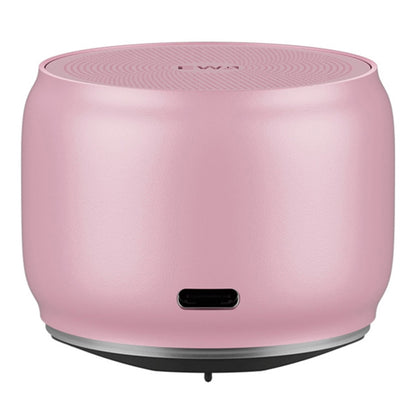 EWA A126 Mini Bluetooth 5.0 Bass Radiator Metal Speaker(Pink) - Mini Speaker by EWA | Online Shopping South Africa | PMC Jewellery | Buy Now Pay Later Mobicred