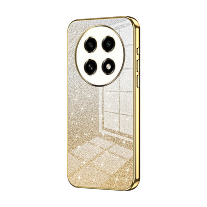 For OPPO A2 Pro Gradient Glitter Powder Electroplated Phone Case(Gold) - A2 Pro Cases by PMC Jewellery | Online Shopping South Africa | PMC Jewellery | Buy Now Pay Later Mobicred